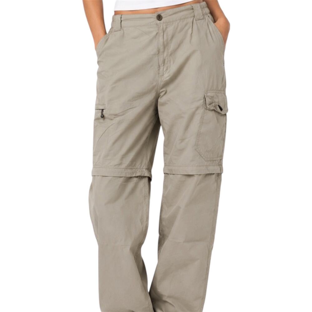 SIMMS Cor3 Cargo Pants Convertible Zip Pockets Relaxed Fit Fishing Cream Large